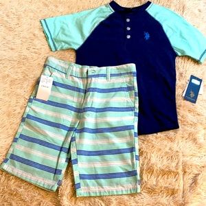 Size 5/6 boys Polo outfit
